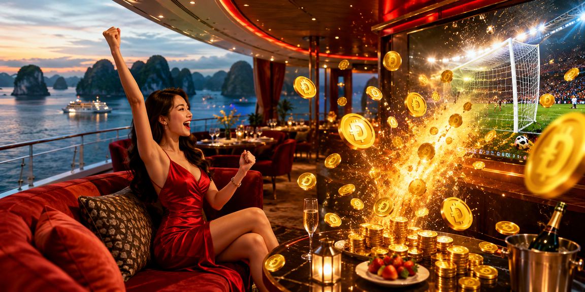 Vịnh Hạ Long minh họa người dùng xem danh mục casino mới trên mobile