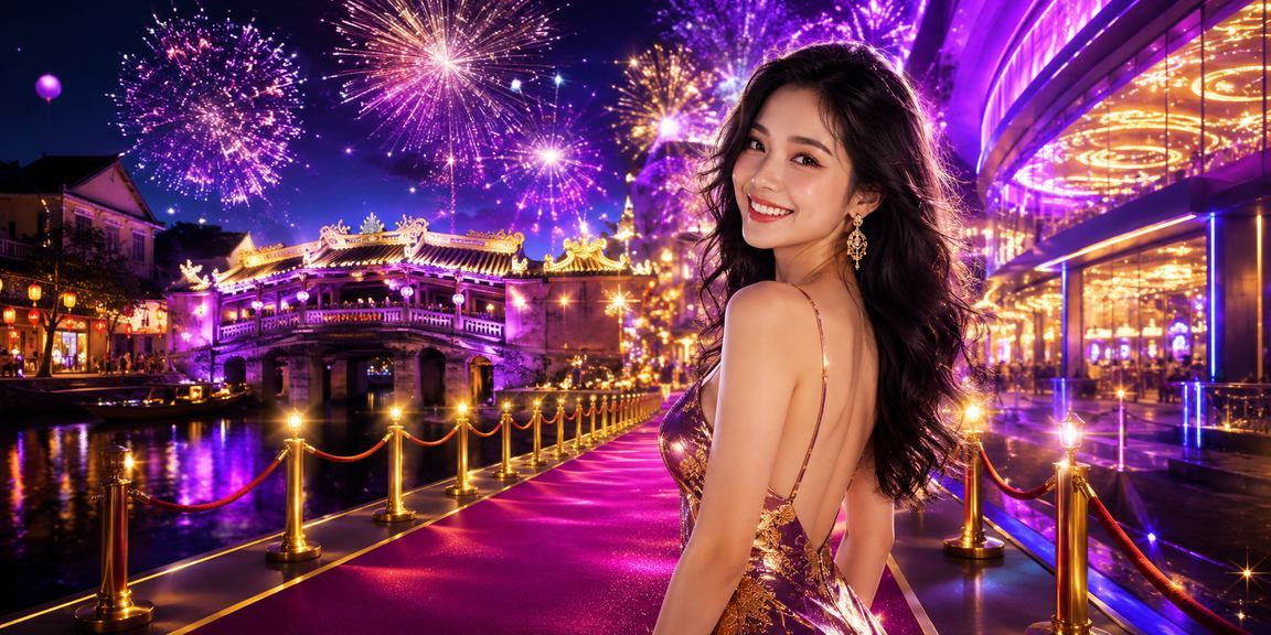 Chợ đêm Hội An minh họa trải nghiệm slot và khái niệm RNG trên nền tảng